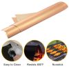 2Pcs BBQ Grill Mat Non-Stick Mat Baking Mat Reusable Reversible Washable FDA-Approved